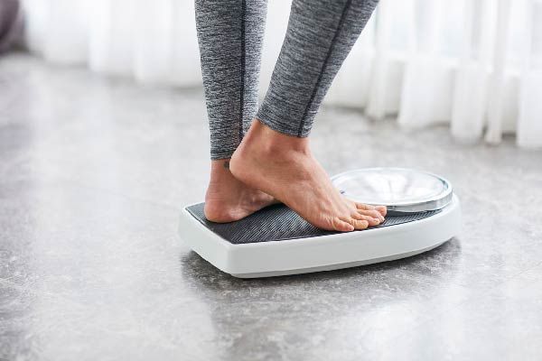 What is the difference between your weight on the scale and your fat percentage?